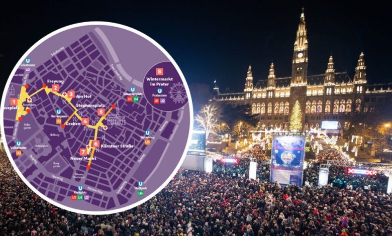 فيينا تستعد لاستقبال العام الجديد 2025 بفعاليات مهرجان Wiener Silvesterpfad الممتد على مدار 100 ساعة فيينا تستعد لاستقبال العام الجديد 2025 بفعاليات مهرجان Wiener Silvesterpfad الممتد على مدار 100 ساعة