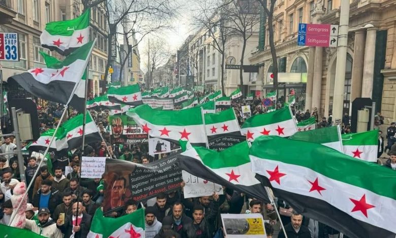 الجالية السورية الحرة في النمسا تدعو إلى مظاهرة حاشدة دعمًا للمهجرين وحقهم في العودة الجالية السورية الحرة في النمسا تدعو إلى مظاهرة حاشدة دعمًا للمهجرين وحقهم في العودة