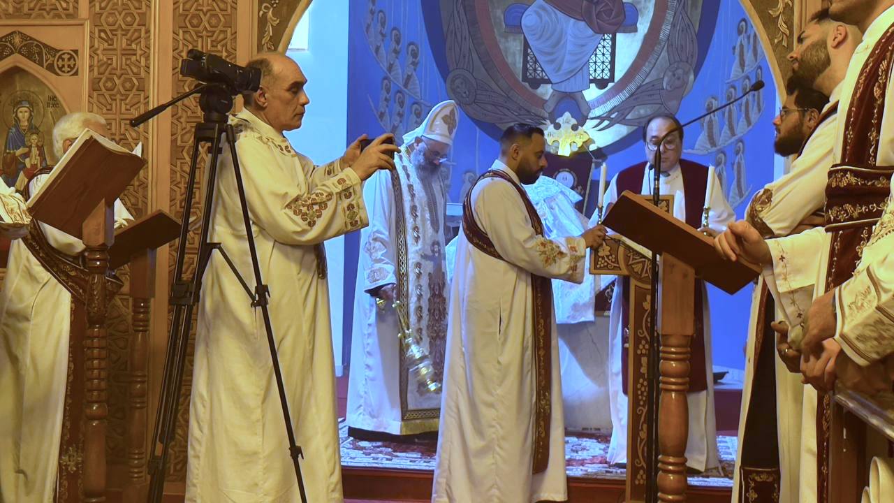 أقباط مصر في النمسا يحتفلون بعيد الميلاد المجيد في كنيسة عذراء الزيتون في فيينا أقباط مصر في النمسا يحتفلون بعيد الميلاد المجيد في كنيسة عذراء الزيتون في فيينا