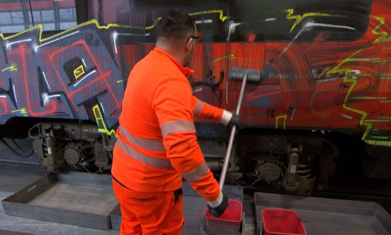 شركة قطارات ÖBB تخسر 3.5 مليون يورو سنويًا بسبب الجرافيتي في فيينا