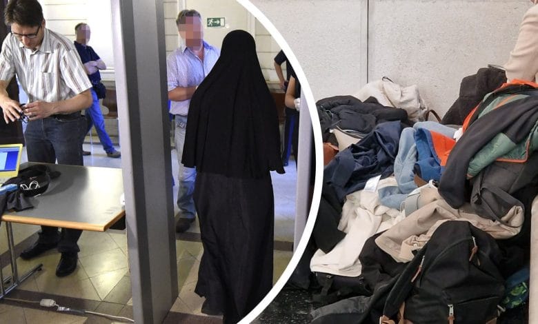فوضى واستياء في محكمة فيينا بسبب تشديد إجراءات التفتيش الأمني فوضى واستياء في محكمة فيينا بسبب تشديد إجراءات التفتيش الأمني