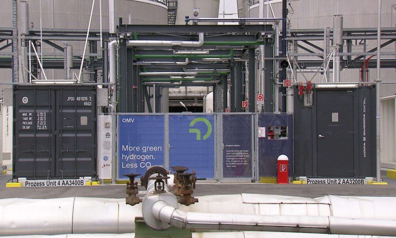 OMV تطلق أكبر مشروع للهيدروجين الأخضر في النمسا بقدرة 140 ميغاواط