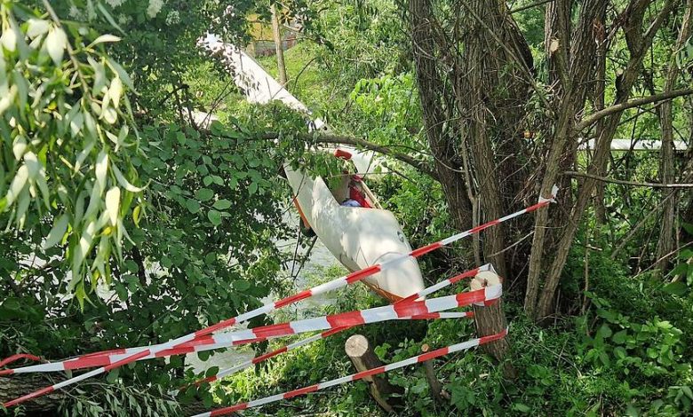 تحطم طائرة شراعية أثناء هبوطها في Kapfenberg بشتايرمارك وإصابة الطيار بجروح خطيرة