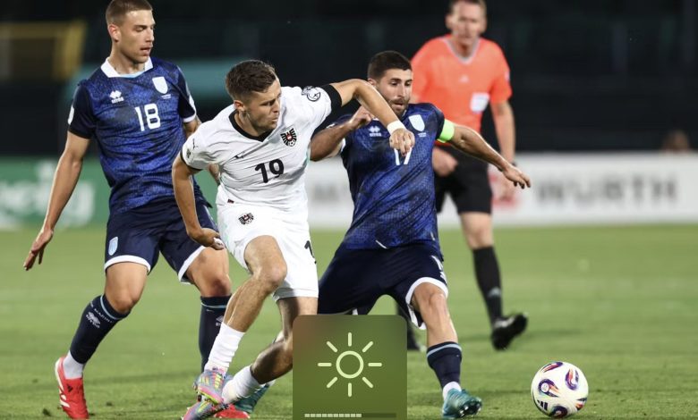 وسط الحداد على مأساة غراتس: النمسا تُسكت سان مارينو برباعية نظيفة في تصفيات كأس العالم