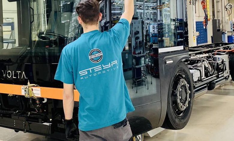 عقد بملايين اليوروهات بين شركة صينية ومصنع Steyr Automotive النمساوي لإنتاج شاحنات كهربائية