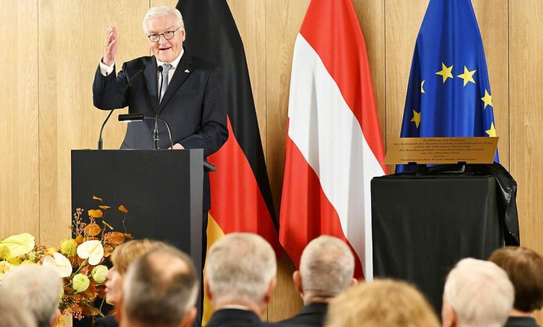 الرئيس الألماني Frank-Walter Steinmeier يفتتح رسمياً المبنى الجديد للسفارة الألمانية في فيينا