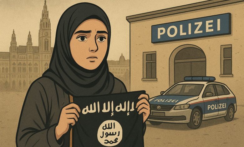 هددت بتفجير مركز شرطة.. السجن مع وقف التنفيذ لمراهقة سورية في فيينا عثر معها على صور لـ داعش أثناء سرقتها من متجر ألبسة هددت بتفجير مركز شرطة.. السجن مع وقف التنفيذ لمراهقة سورية في فيينا عثر معها على صور لـ داعش أثناء سرقتها من متجر ألبسة