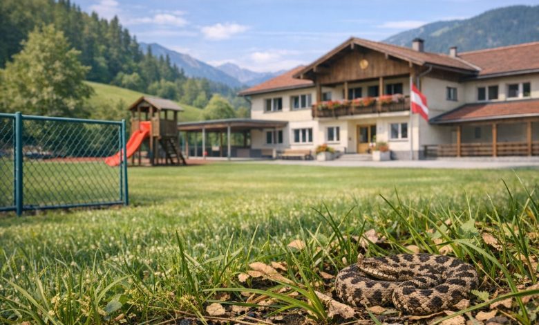 إصابة طفلة بعضة أفعى “القرناء” السامة في مدرسة بمديرية Klagenfurt-Land في كارنتن إصابة طفلة بعضة أفعى “القرناء” السامة في مدرسة بمديرية Klagenfurt-Land في كارنتن