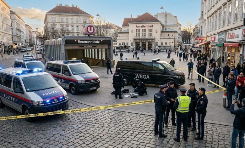 إصابة شاب بجروح طعنية وقطعية إثر مشاجرة عنيفة بين سوريين في ساحة Reumannplatz بفيينا 10 إصابة شاب بجروح طعنية وقطعية إثر مشاجرة عنيفة بين سوريين في ساحة Reumannplatz بفيينا 10