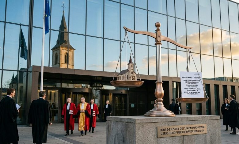 بعد قضية “كاريتاس”.. محكمة العدل الأوروبية تضع حداً لسطوة القوانين الكنسية على حقوق الموظفين بعد قضية “كاريتاس”.. محكمة العدل الأوروبية تضع حداً لسطوة القوانين الكنسية على حقوق الموظفين