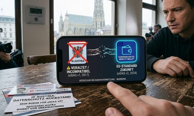 تحذيرات من تراجع النمسا الرقمي.. “ID Austria” خارج معايير الأمان الأوروبية الجديدة تحذيرات من تراجع النمسا الرقمي.. “ID Austria” خارج معايير الأمان الأوروبية الجديدة