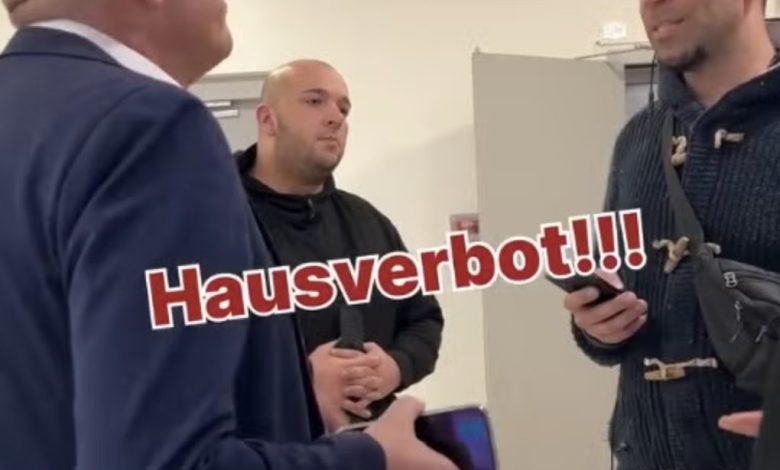طرد “تيكتوكر” مثير للجدل من “Lugner City” بـ فيينا وفرض حظر دخول دائم بحقه طرد “تيكتوكر” مثير للجدل من “Lugner City” بـ فيينا وفرض حظر دخول دائم بحقه