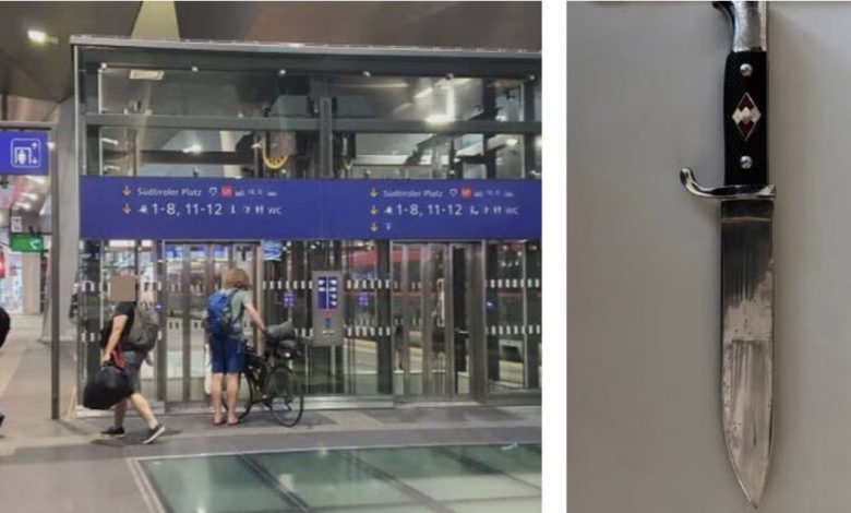 رصاصة تحذيرية وصاعق كهربائي لشل حركة سلوفاكي هدد المسافرين بسكين في محطة Hauptbahnhof بفيينا رصاصة تحذيرية وصاعق كهربائي لشل حركة سلوفاكي هدد المسافرين بسكين في محطة Hauptbahnhof بفيينا
