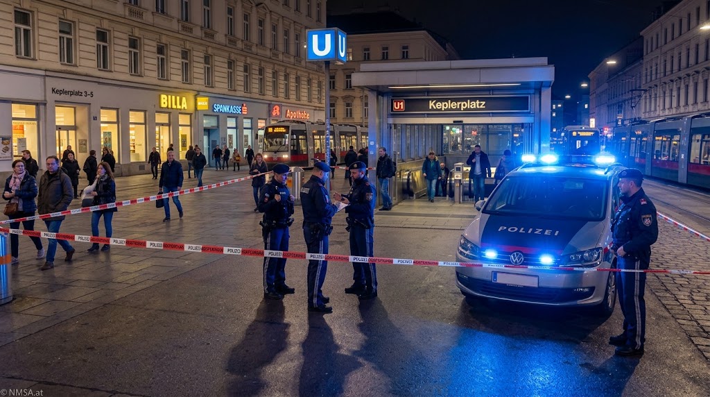 هجوم بسكين في Keplerplatz بفيينا يُسفر عن إصابة شاب والشرطة تبحث عن الجاني