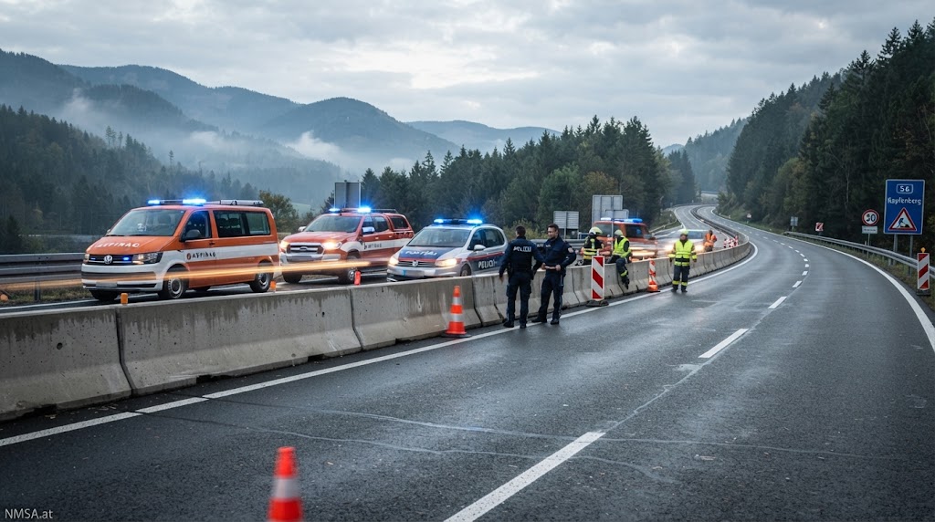مصرع سائق دراجة نارية بعمر 23 عاماً في حادث مأساوي على طريق S6 بشتايرمارك مصرع سائق دراجة نارية بعمر 23 عاماً في حادث مأساوي على طريق S6 بشتايرمارك