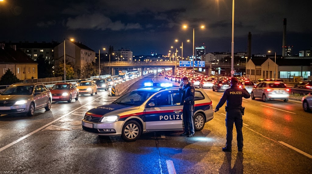 فرار سائق صربي يبلغ 16 عاماً بسرعة 140 كم/ساعة وإطلاق طلقات تحذيرية لإيقاف مرافقيه في فيينا