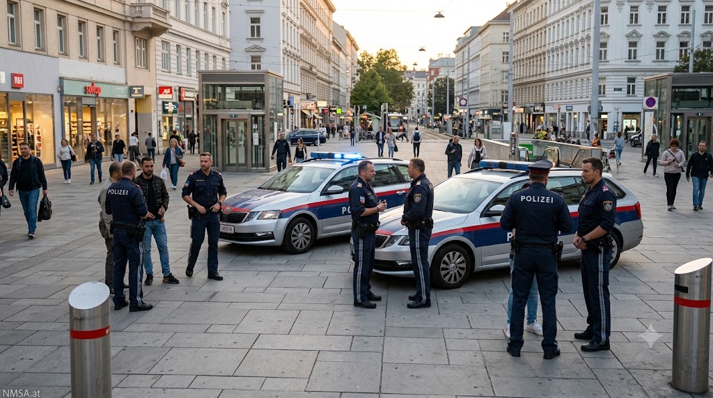 اعتقال فتاة رومانية وشابين جزائريين إثر اعتداء وسلب في Keplerplatz بفيينا