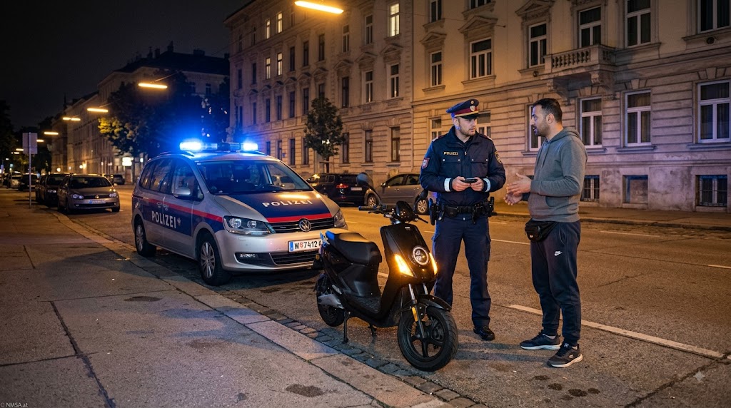 توقيف مواطن سوري في فيينا إثر قيادته دراجة كهربائية مسروقة تحت تأثير المخدرات