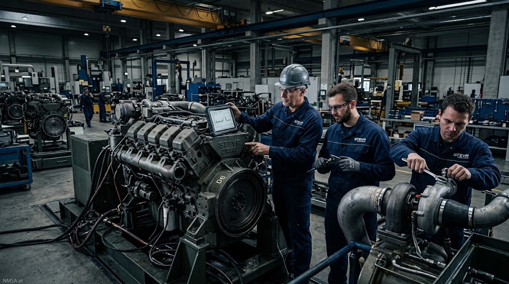 شركة تصنيع المحركات النمساوية Steyr Motors تخفّض أهدافها المالية لعام 2026 بسبب تعثر المشاريع العسكرية الدولية