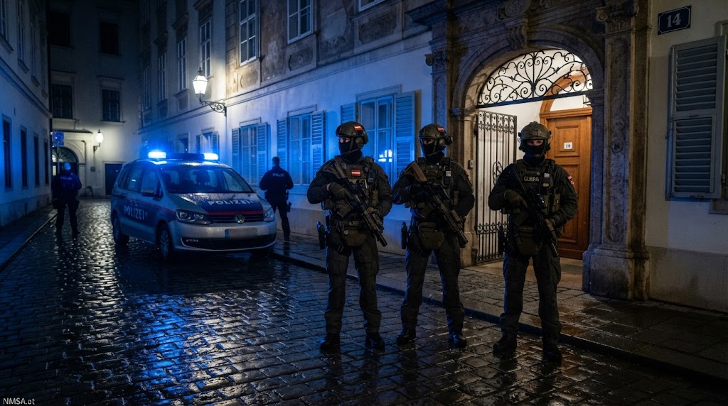 غسيل أدمغة محور “المقاومة”.. قوات مكافحة الارهاب في النمسا تداهم شقة ناشط فلسطيني سوري في فيينا