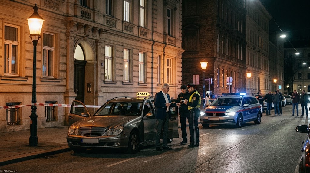 سطو مسلّح على سائق تاكسي في فيينا Floridsdorf وفرار الجناة والشرطة تكثّف تحرياتها سطو مسلّح على سائق تاكسي في فيينا Floridsdorf وفرار الجناة والشرطة تكثّف تحرياتها