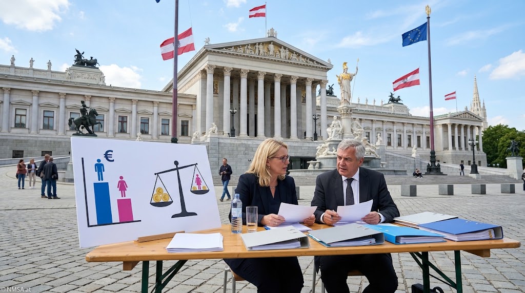100 يوم على انقضاء المهلة الأوروبية.. النمسا تتأخر في تطبيق قانون الشفافية في الأجور 100 يوم على انقضاء المهلة الأوروبية.. النمسا تتأخر في تطبيق قانون الشفافية في الأجور