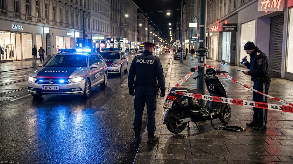 القبض على شاب سوري إثر محاولة سرقة دراجة كهربائية في Mariahilfer Straße بفيينا