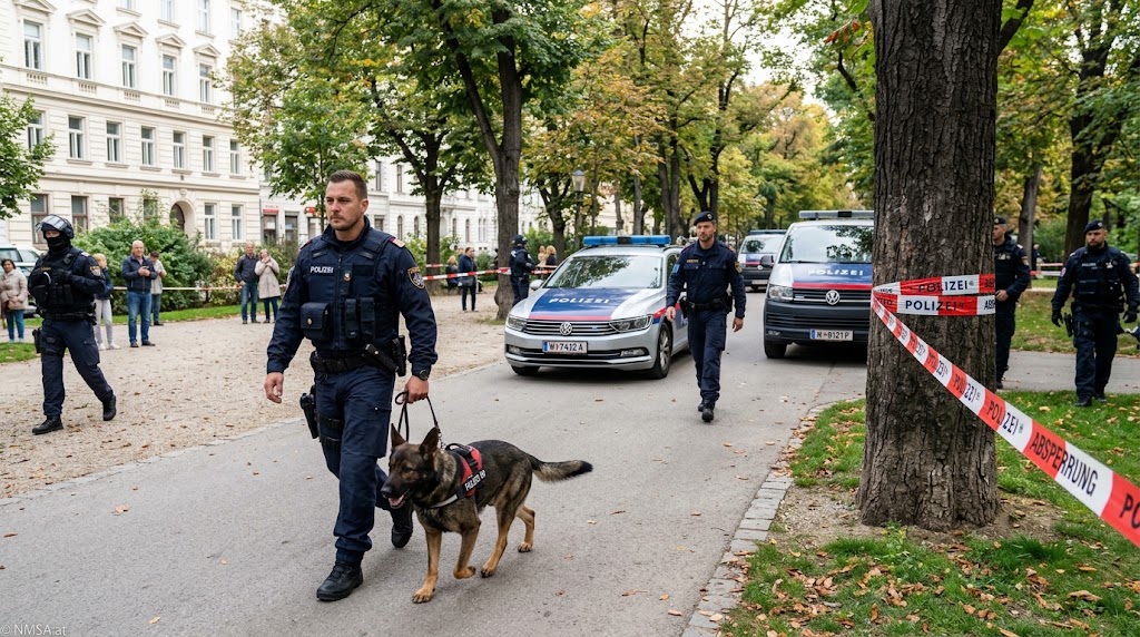 توقف حركة القطارات جزئياً في فيينا Landstraße خلال عملية أمنية للقبض على عراقي مسلح بساطور توقف حركة القطارات جزئياً في فيينا Landstraße خلال عملية أمنية للقبض على عراقي مسلح بساطور