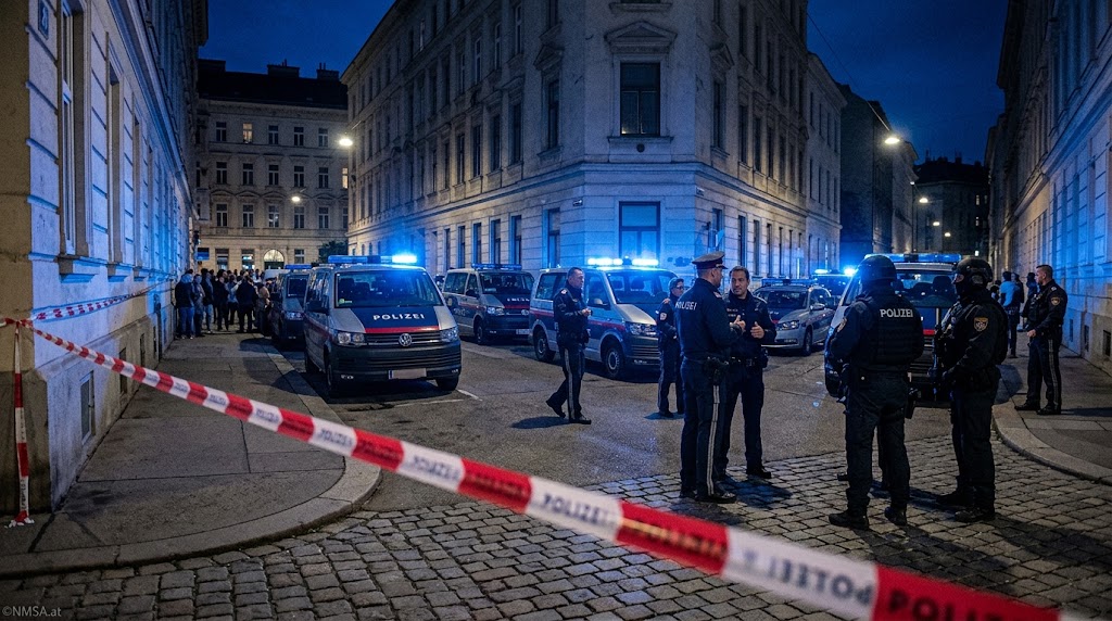 14 شخص.. إصابات واعتقالات بعد مشاجرات متكررة بين عائلتين سوريتين في حي Meidling بفيينا 14 شخص.. إصابات واعتقالات بعد مشاجرات متكررة بين عائلتين سوريتين في حي Meidling بفيينا