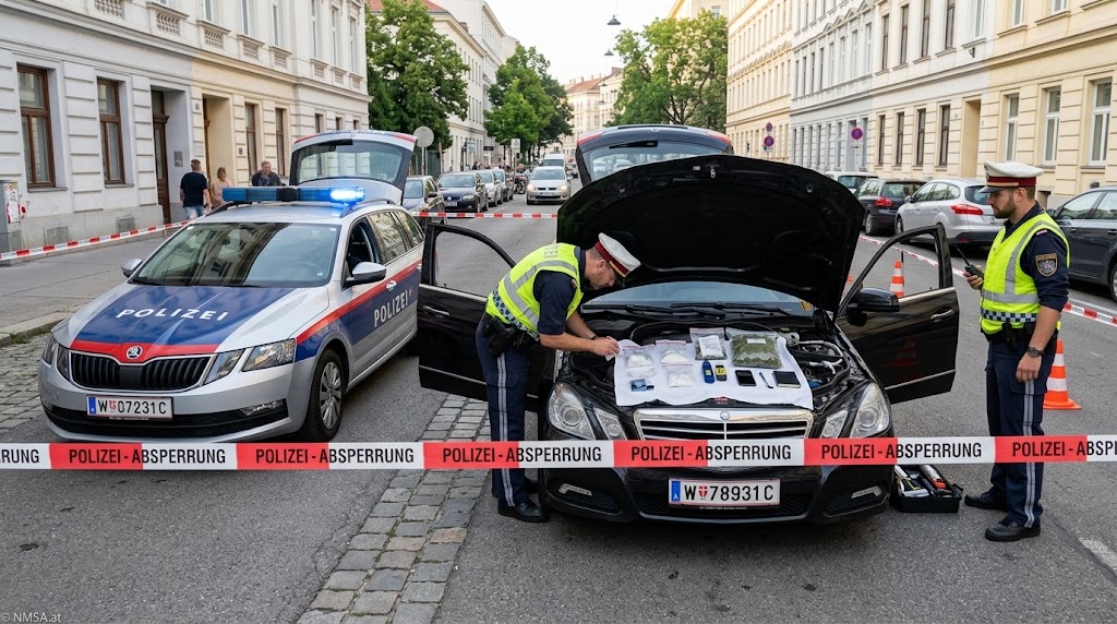 ضربة أمنية لمروجي السموم في فيينا.. EGS تضبط أكثر من 18 كغم من المخدرات وتعتقل ألبانياً ونمساوياً