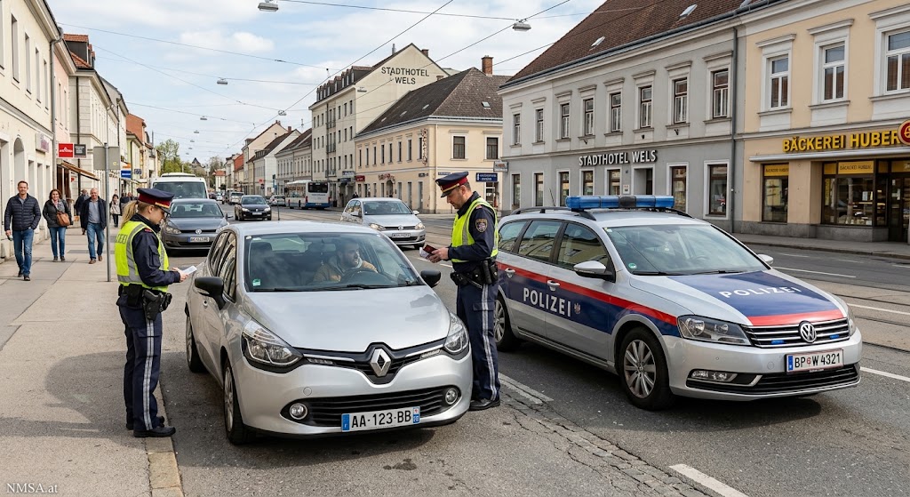 خطأ مروري يطيح بمتهمة بالإتجار بالبشر مطلوبة للسلطات الفرنسية في مدينة Wels بمقاطعة النمسا العليا خطأ مروري يطيح بمتهمة بالإتجار بالبشر مطلوبة للسلطات الفرنسية في مدينة Wels بمقاطعة النمسا العليا