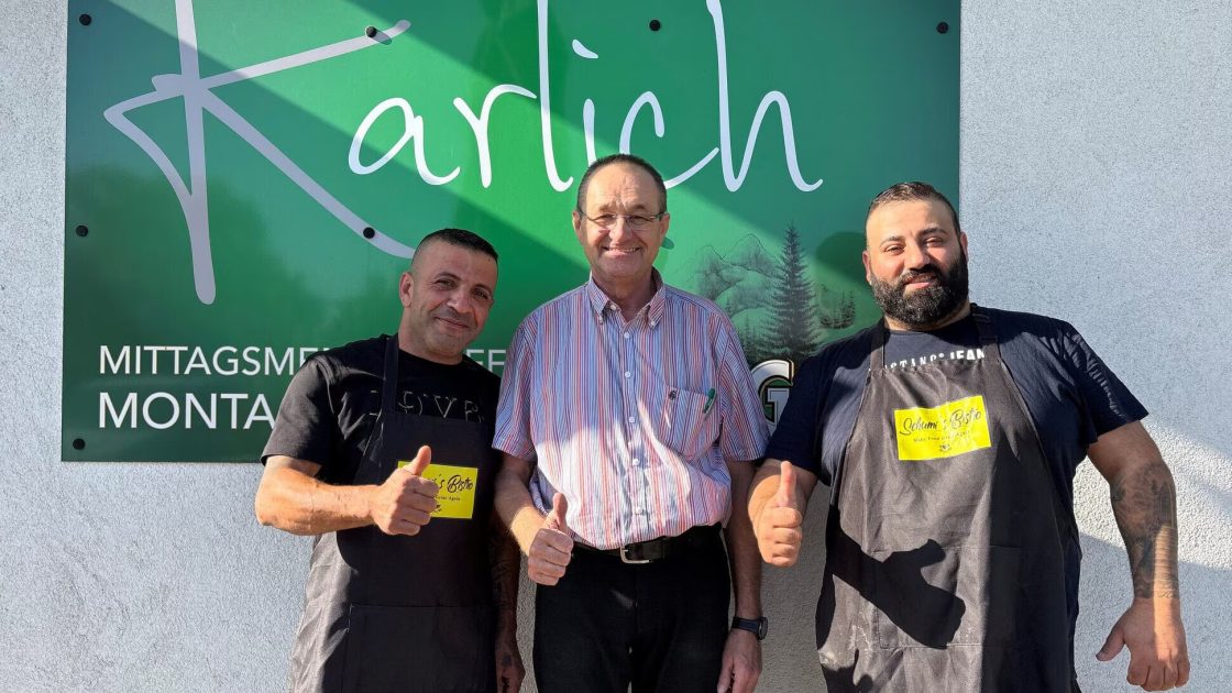ثنائي من أصول لبنانية يتولى إدارة مطعم “Karlich” الشهير في بورغنلاند